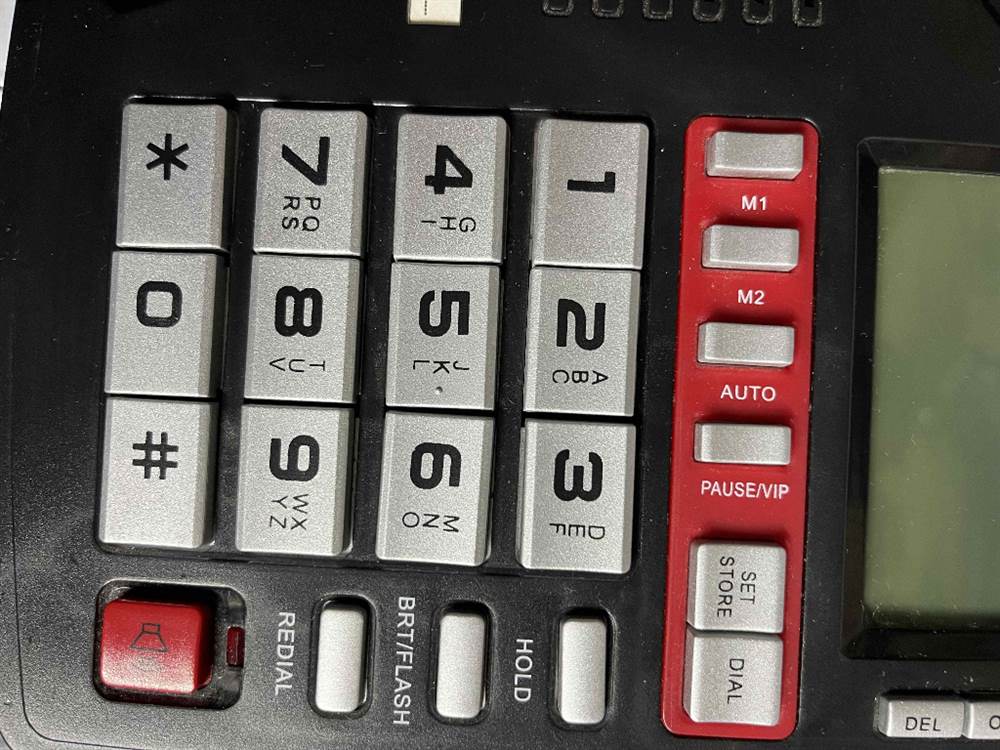Foto 2Telefono Fisso Brondi Office Plus, colore nero usato