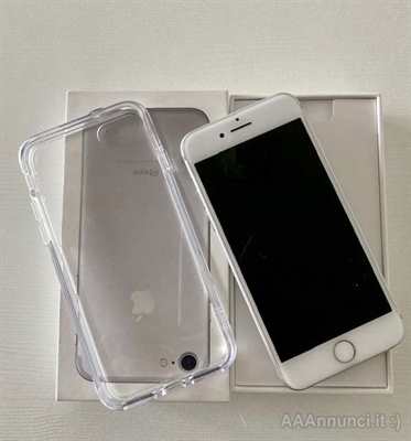 I Phone 7 bianco/argento