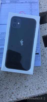 IPhone 11 128gn nero sigillato con scontrino