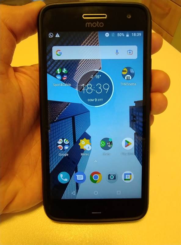 Motorola Moto G5 Plus, modello acquistato
