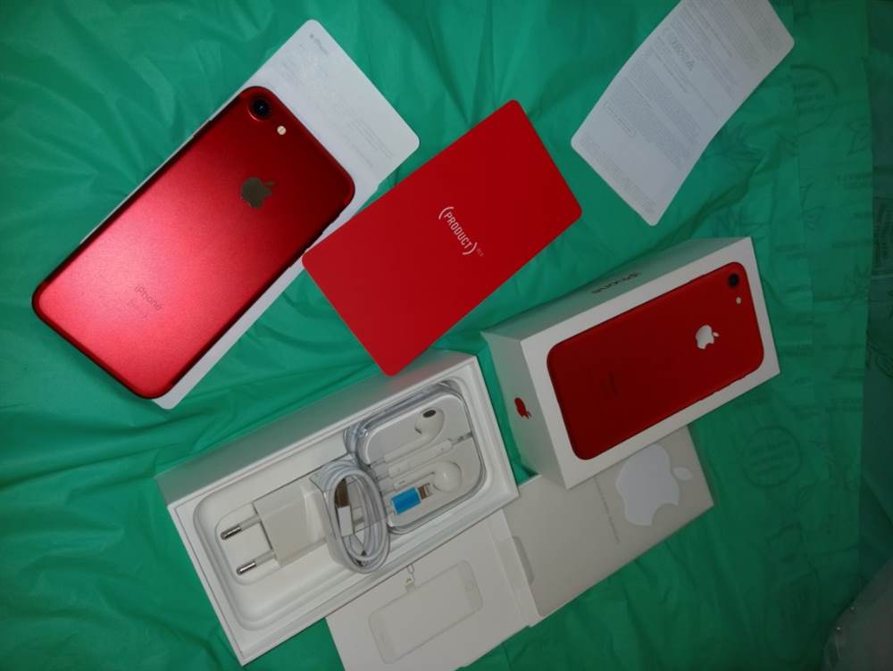 Foto 12IPhone 7 Rosso 128GB completo con garanzia