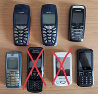 Cellulari da collezione, batterie