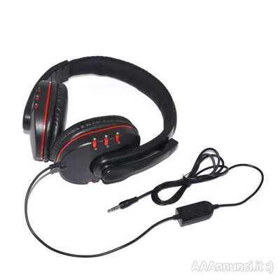 Cuffie da gioco cablate Driver stereo da 40 mm, colore nero - Anteprima 4