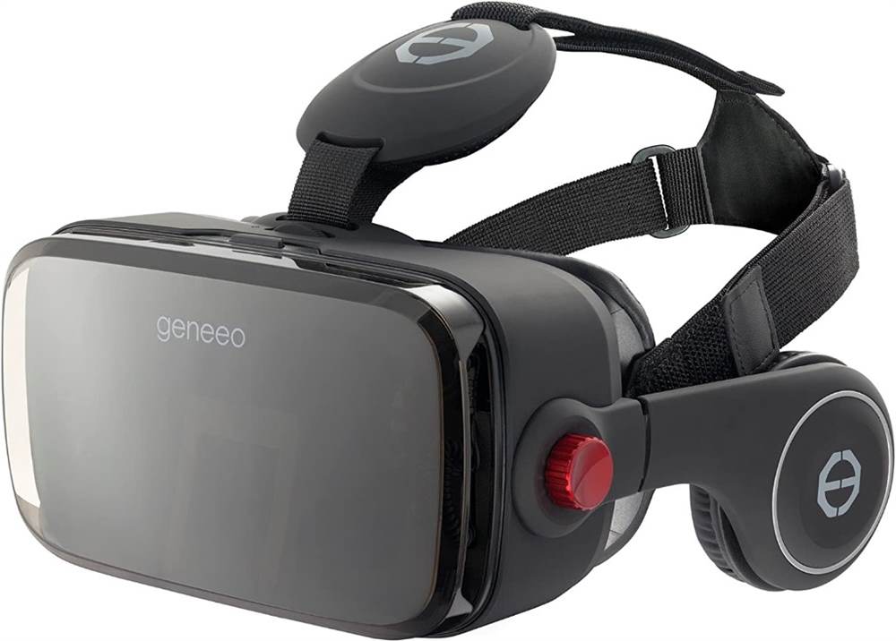 XWP Visore VR 3D Con Cuffie Integrate E Filtro Luce Blu – Compatibile Con Smartphone 4.7-6.8 Pollici, Per Giochi E Film, Regalo Per Tutta La Famiglia