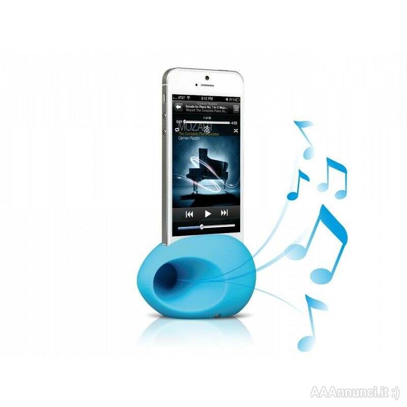 Foto 4 Amplificatore audio per telefonini in silicone, nuovo