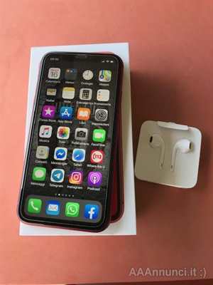 Iphone XR rosso 64gb