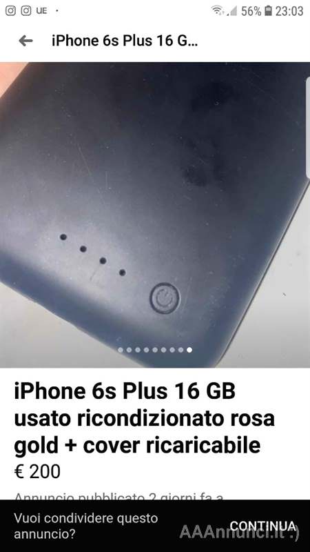 Foto 8IPhone 6s Plus usato ricondizionato rosa gold