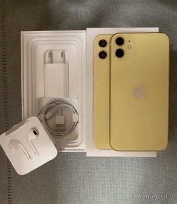 Foto 4 IPhone 11 128 Gb Perfetto, color Giallo