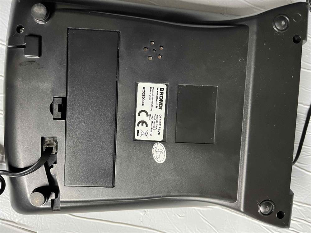 Foto 5Telefono Fisso Brondi Office Plus, colore nero usato