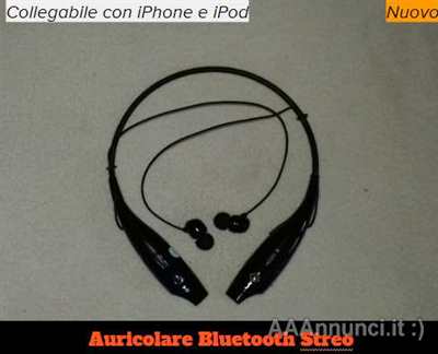 Auricolare stereo Bluetooth per Iphone