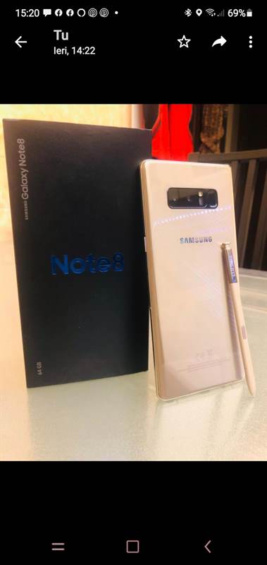 Foto 3Samsung Note 8 Plus Oro, come nuovo