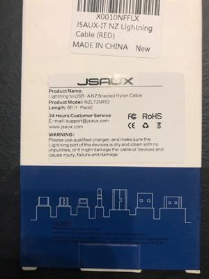 Cavo USB Lightning per Iphone, marca Jsaux - Foto 2