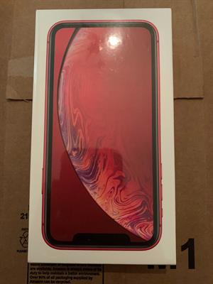 IPhone XR 64 gb red nuovo INCELOFANATO