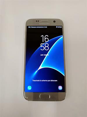 SAMSUNG S7 silver 4Gb ram/32Gb originale