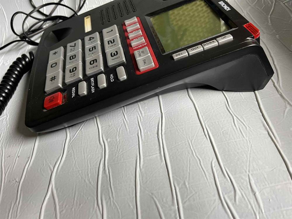 Telefono Fisso Brondi Office Plus, colore nero usato